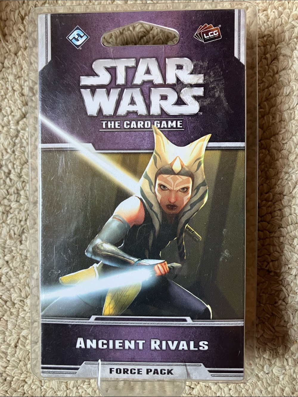 Disney Star Wars The Card Game — Ancient Rivals Force Pack - Purple & Yellow